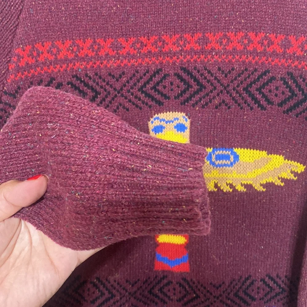 Character Hero Joe Totem Knit Sweater - Picture 7 of 8